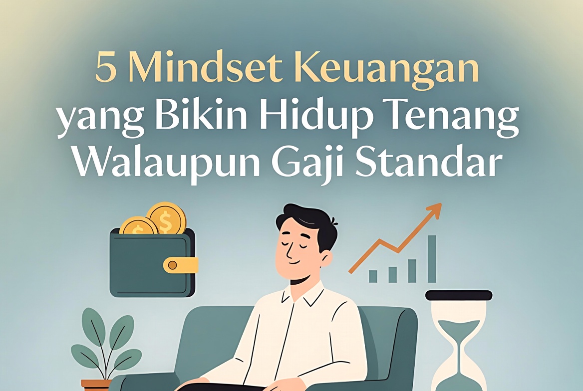 5 Mindset Keuangan yang Bikin Hidup Tenang Meski Gaji Standar